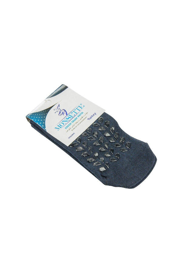 Unisex Hac Umre Tavaf Çorabı -1130 - Gri - 1