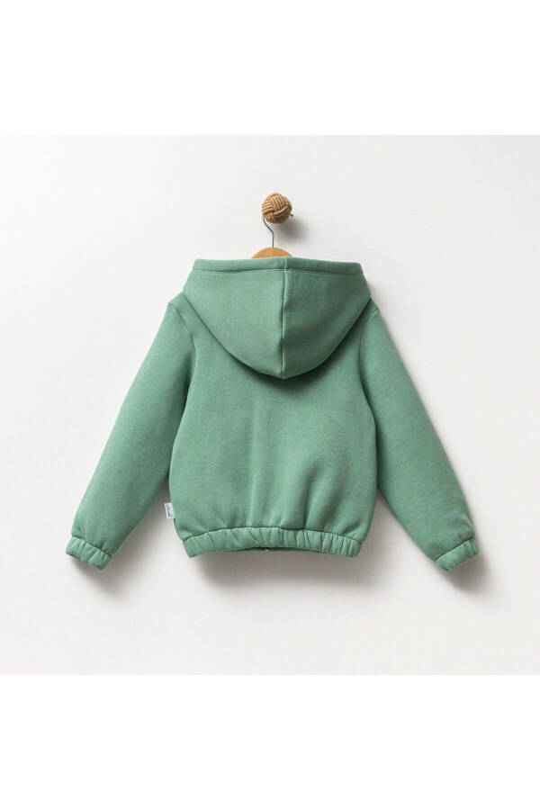 Unisex Hooded 3-Thread Fleece Kids Sweatshirt - 6