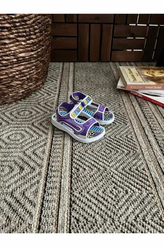 Unisex hushtak chalib chiqadigan chaqaloq plyaj hovuzi sirpanchiqqa chidamli sandal - BEHTAH KUNDURA (1)
