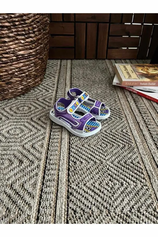 Unisex hushtak chalib chiqadigan chaqaloq plyaj hovuzi sirpanchiqqa chidamli sandal - 2