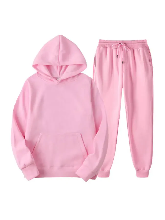 Unisex Two Piece Set Casual Tracksuit Running Sportswear 2022 Fall Winter Sets Outfits Men's And Women's Long Sleeve Pullover Hoodies Sweatshirt Sweatpants Suit- - 7