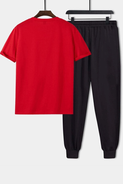 Unisex Kapalak Qo‘shig‘i Bosilgan 2 Qismli Sport Kostyumi - UYGUNTARZ (1)