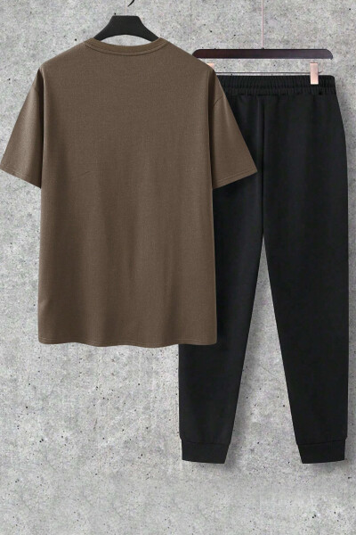 Unisex Kapalak Qo'shiq Bosilgan 2 Qismli Sport Kostyumi - UYGUNTARZ (1)