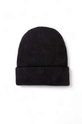 Unisex Katlamali Qora,oq,kulrang 3'li Bere Seti-Qora - 5