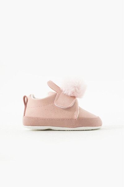 Unisex kaydırmaz Bebek Patik, Bebek Panduf, Kreş Ayakkabısı, Ev Ayakkabısı, İlk adım Ayakkabısı - Pembe - BABY (1)