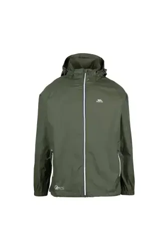 Unisex Khaki Qikpac X - Unisex Packaway Jacket Tp75 Raincoat Uajkratr0001-5204 - 1