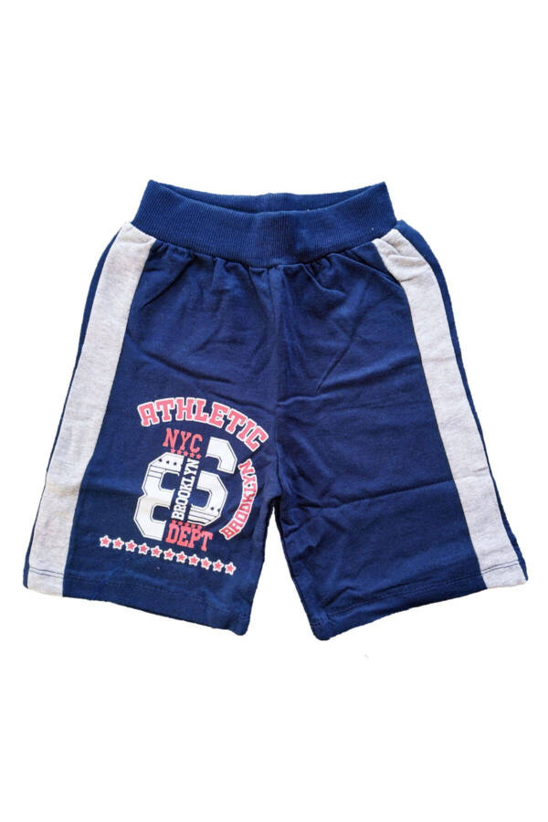 Unisex Kids Navy Shorts - 1