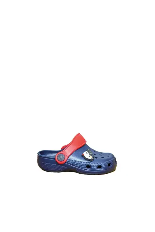 Unisex Kids Sandal-navy police emoji - Modazone