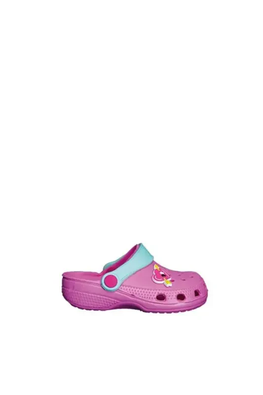 Unisex Kids Sandal-pink emoji - 1