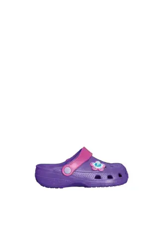 Unisex Kids Sandal-purple emoji - Modazone (1)