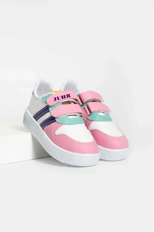 Unisex Kids Velcro Casual Everyday Sneaker Sport Shoes - 5