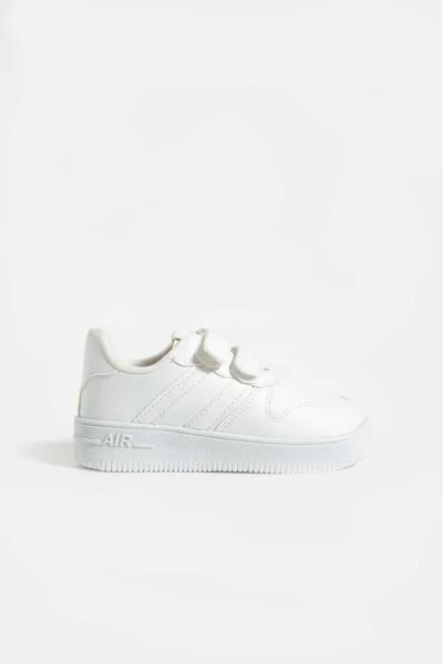 Unisex Kids Velcro Comfortable Daily Sneaker Sports Shoes - 9