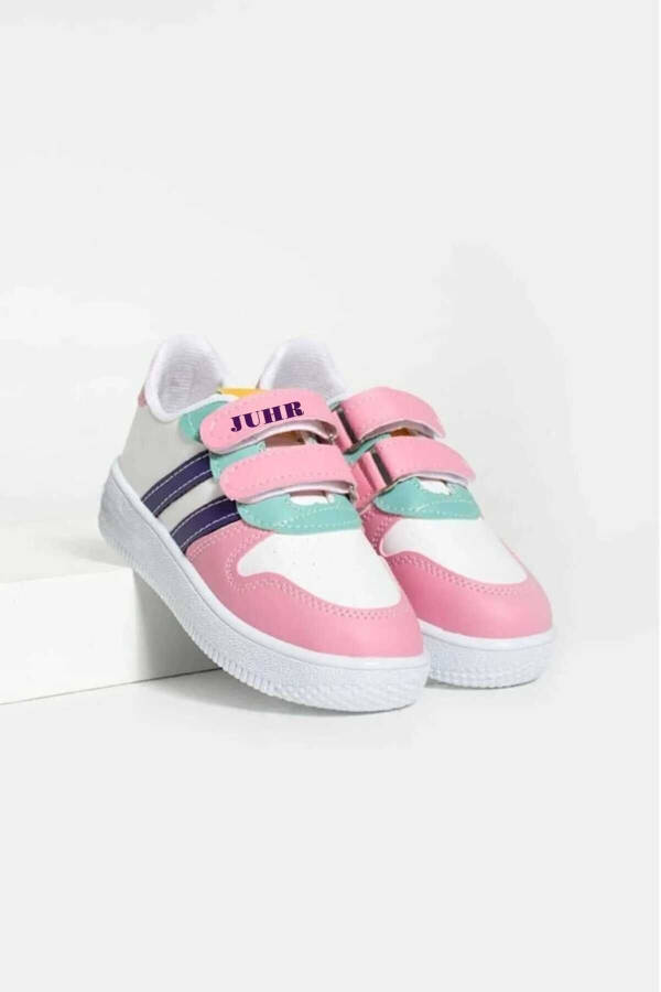 Unisex Kids Velcro Comfortable Everyday Sneaker Sports Shoes - 1