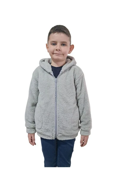 Unisex Kids Welsoft Plush Jacket - 1