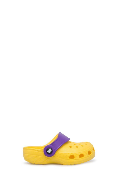 Unisex Kids Yellow Sandals E012000b - 1