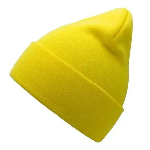 Unisex Knit Soft Warm Cuffed Beanie Hat Winter Camo Hats for Men Women - 2