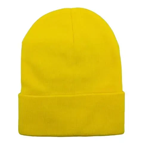 Unisex Knit Soft Warm Cuffed Beanie Hat Winter Camo Hats for Men Women - 3