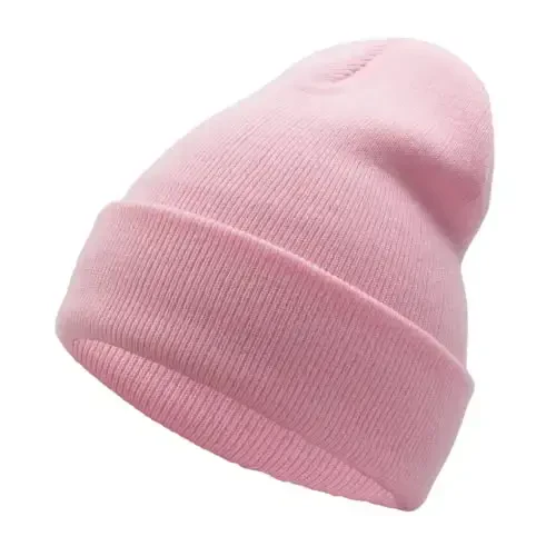 Unisex Knit Soft Warm Cuffed Beanie Hat Winter Camo Hats for Men Women - 1