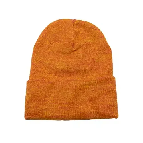 Unisex Knit Soft Warm Cuffed Beanie Hat Winter Camo Hats for Men Women - 3