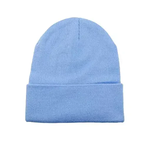 Unisex Knit Soft Warm Cuffed Beanie Hat Winter Camo Hats for Men Women - 3