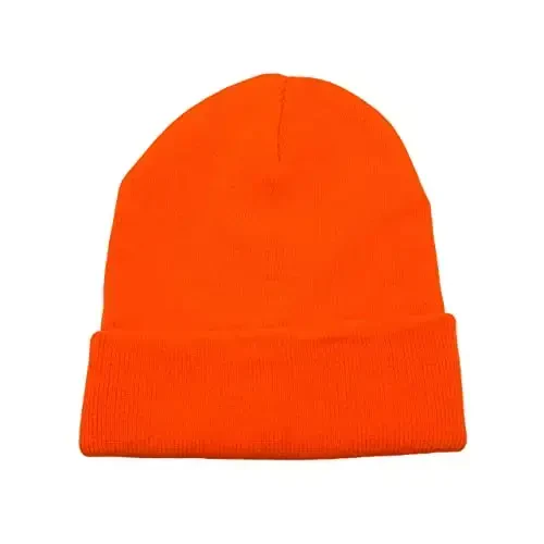 Unisex Knit Soft Warm Cuffed Beanie Hat Winter Camo Hats for Men Women - 3