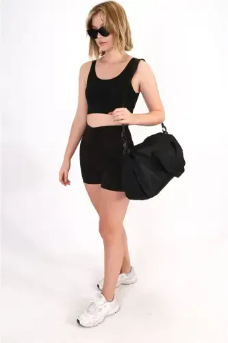 Unisex Kundalik Foydalanish Uchun Qo'l, El va Yelkada Ko'tariladigan Sport Sayohat Fitness Sumkasi Gym Bag - 8