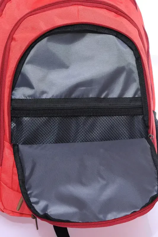 Unisex Kundalik Maktab Sayohat Ryukzaki Gk19 Somon-SOMON - 4