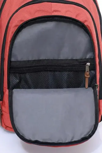 Unisex Kundalik Maktab Sayohat Ryukzaki Gk19 Somon-SOMON - 4