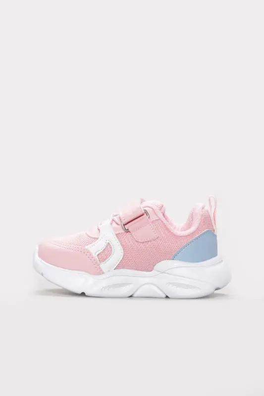 Unisex Lighted Baby Sports Lightweight Sole Sneaker Summer Shoe 461ba105-Pink White L.Blue - 2