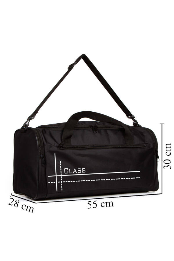 Unisex Long Strap Large Capacity Travel Gym Fitness Sports Bag Cabin Suitcase - 5