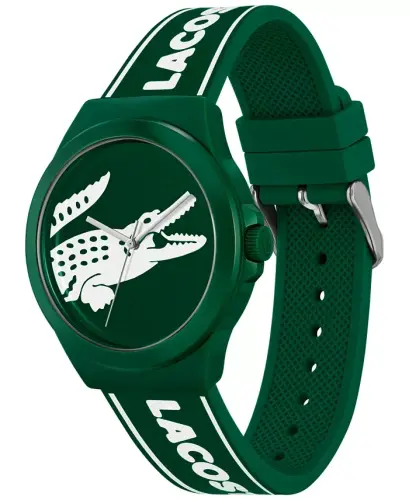 Unisex Neocroc Green Silicone Strap Watch 42mm-Green - 3