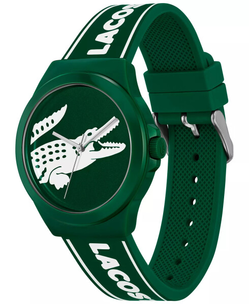 Unisex Neocroc Green Silicone Strap Watch 42mm Green - 3