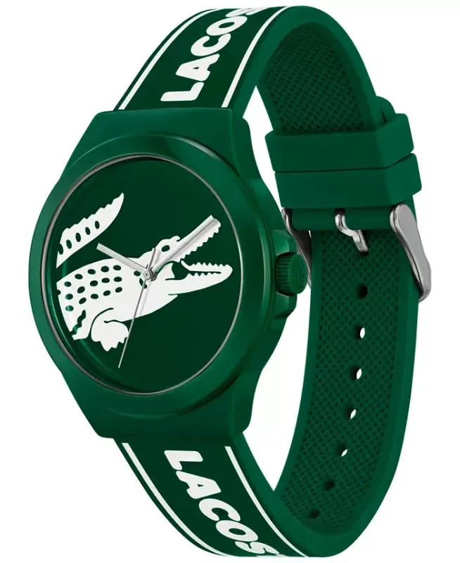 Unisex Neocroc Green Silicone Strap Watch 42mm-Green - 3