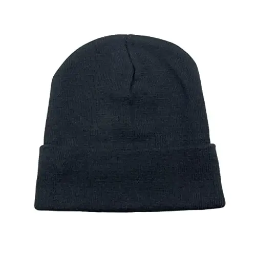 Unisex Knit Soft Warm Cuffed Beanie Hat Winter Camo Hats for Men Women - 3