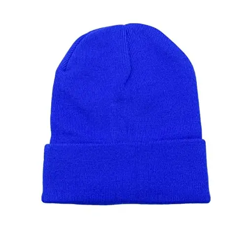 Unisex Knit Soft Warm Cuffed Beanie Hat Winter Camo Hats for Men Women - 3