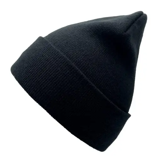 Unisex Knit Soft Warm Cuffed Beanie Hat Winter Camo Hats for Men Women - 2