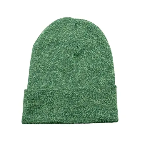 Unisex Knit Soft Warm Cuffed Beanie Hat Winter Camo Hats for Men Women - 3
