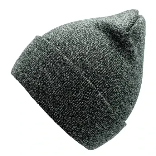 Unisex Knit Soft Warm Cuffed Beanie Hat Winter Camo Hats for Men Women - 2
