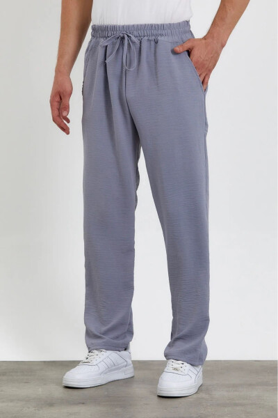 Unisex Oversize Grey Aerobin Summer Thin Loose Jogger Pants - 2