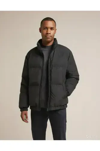 Unisex Oversize Qora Su O'tkazmaydigan Bomber Ko'ylagi - GAREN (1)