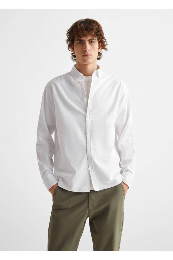 Unisex Oxford Shirt - 1
