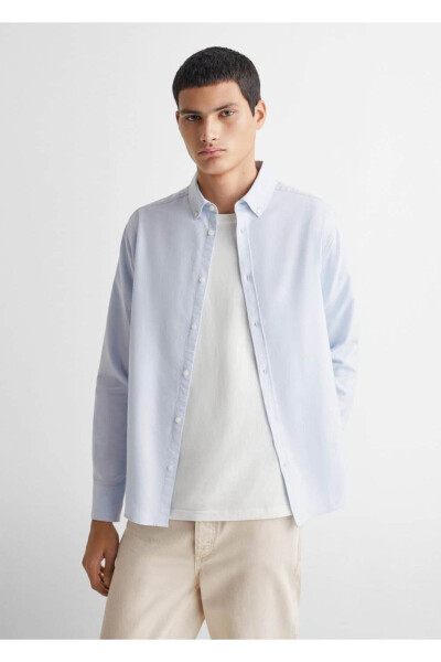 Unisex Oxford Shirt - MANGO TEEN