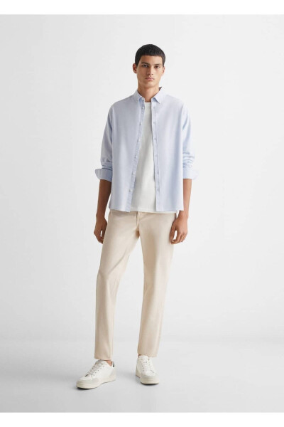 Unisex Oxford Shirt - MANGO TEEN (1)