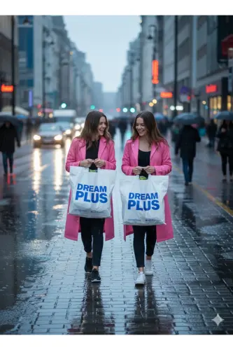 Unisex Pembe Eva Kumaş Su Rüzgar Geçirmez Yağmurluk - Pembe - İMEXTECH (1)