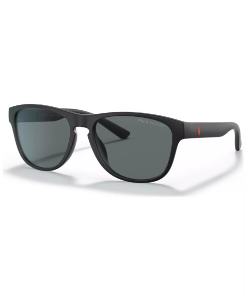 Unisex Polarized Sunglasses, PH4180U 56 Matte Black - 1