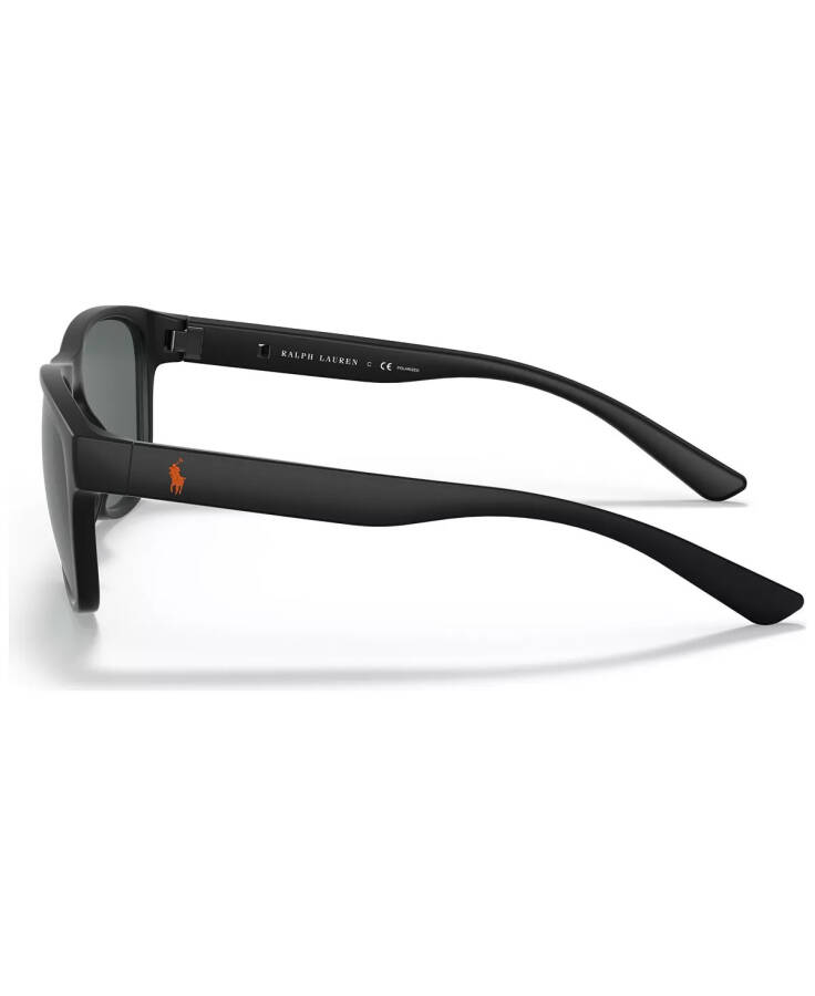 Unisex Polarized Sunglasses, PH4180U 56 Matte Black - 3