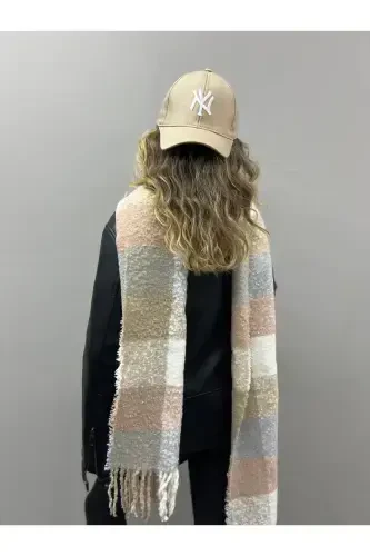 Unisex Premium Soft Buklet Atkı-Pastel - 6