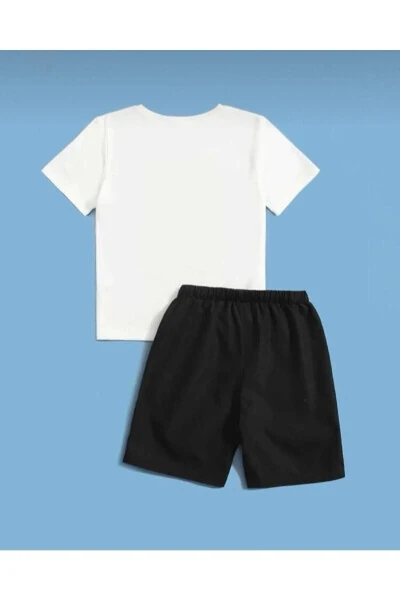 Unisex Printed Kids Shorts Set - KOKLONMODA (1)