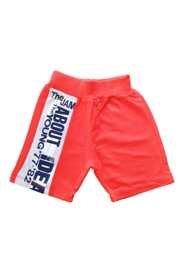 Unisex Qizil Short - 1