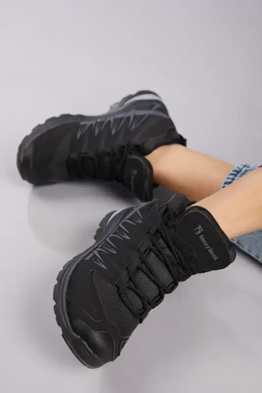 Unisex Qora Trekking Bot Tb601-Qora - 4